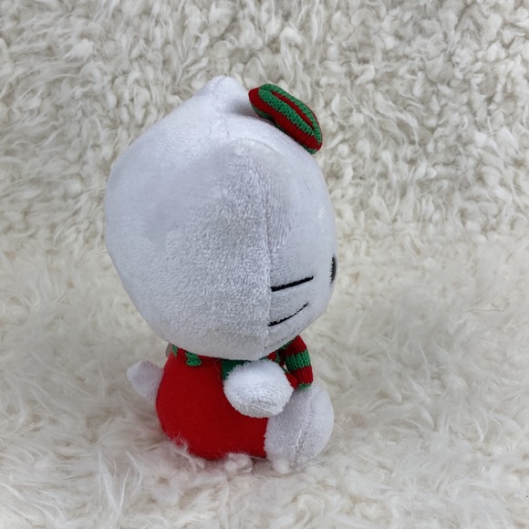 Sanrio Ty Hello Kitty Christmas Hello Kitty Plush Stuffed Animal Toy 6” - Picture 3 of 11